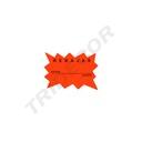 橙色爆炸型标志牌 REBAJAS 10.X7.5cm 50/PCS