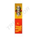 HORIZONTAL BANNER SALE -70% RED YELLOW