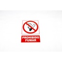 NO SMOKING SIGN 21X30 CM