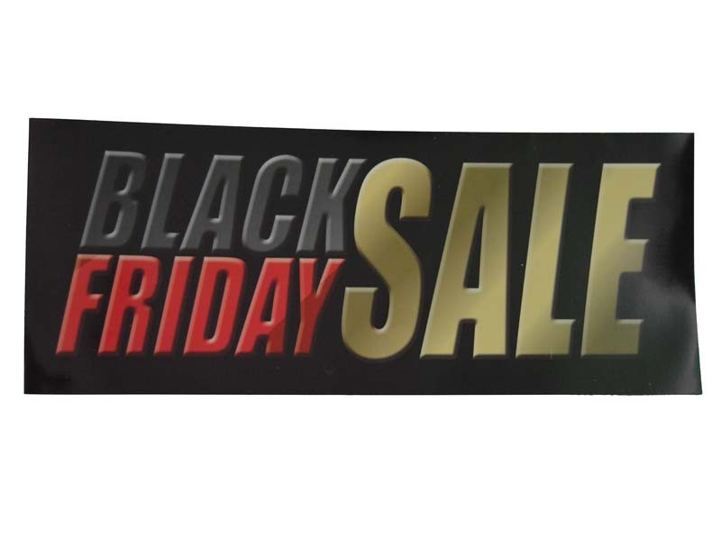 SALDI DEL BLACK FRIDAY 100x35 CM