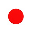 Red Dot Sticker 15X15cm