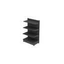 Gray Shelf with Sheet 90x150cm