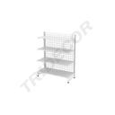 Scaffale in metallo 150X120cm 1 lato