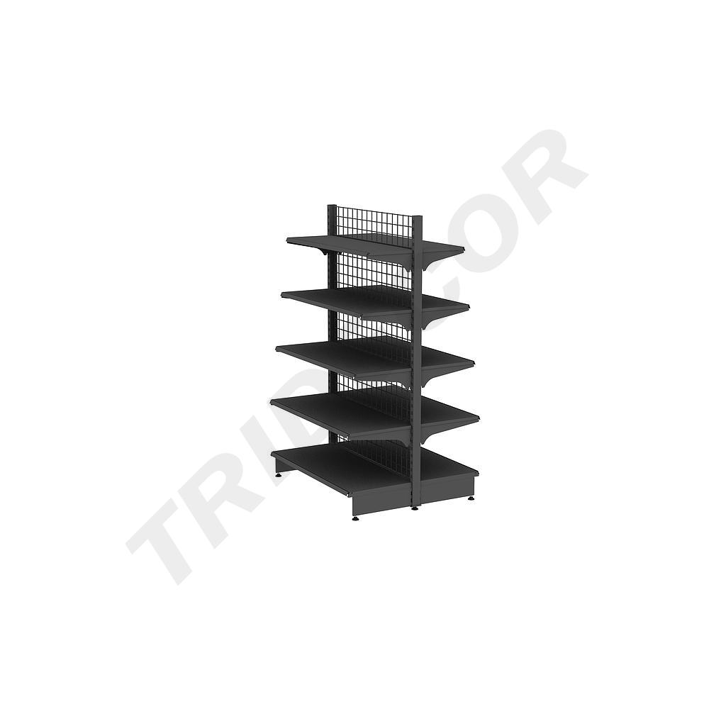 Graue Gondel mit Netz 90X200cm