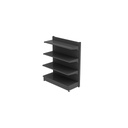 Gray Shelving with Sheet Metal 120X150cm