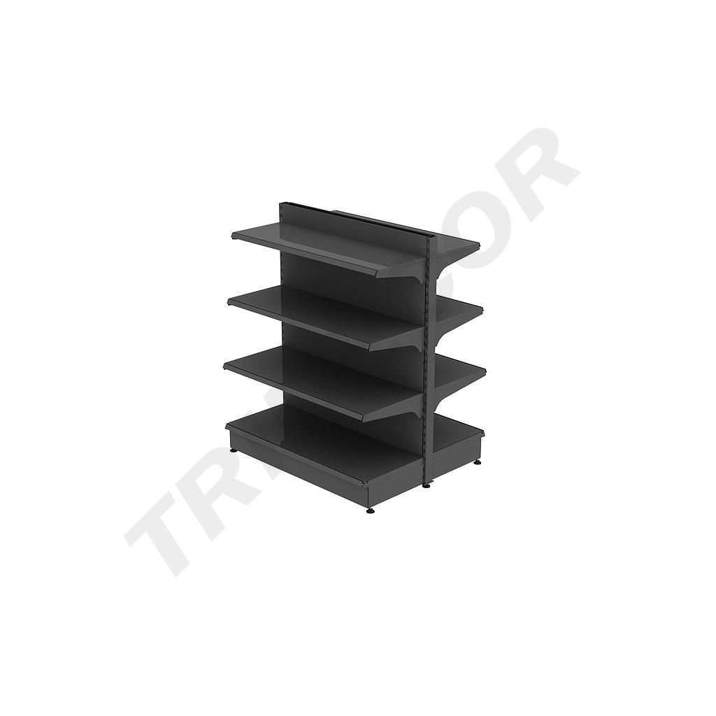 Gôndola cinzenta com lençol 120X150cm