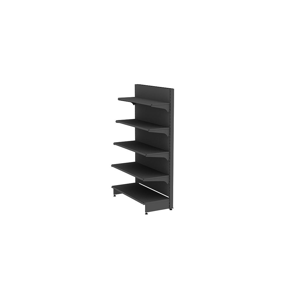 Metal Shelf with Gray Sheet, 120X200cm, 1 Side