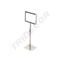 Soporte de Póster Ajustable de Acero Mate A5