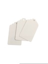 White Clothing Label 3.1x5cm 100 units