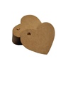 Havana Die-Cut Heart Label 6.5x4.5cm 100 units/Pack