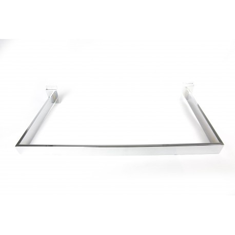 Rectangular 'U'-shaped bar for slat panel, 90X30 cm