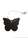 Large Butterfly Die-Cut Black Label 6.5x4.5cm