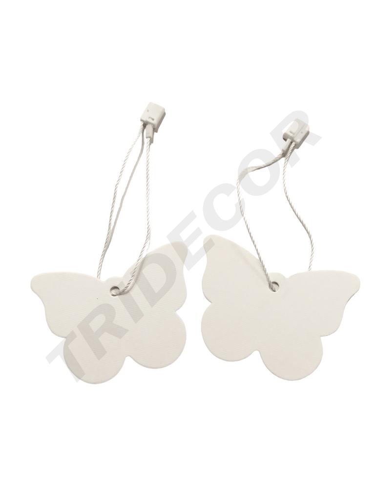 Butterfly Shape Die-Cut Label 4.5X3.5cm 100 units/Pack