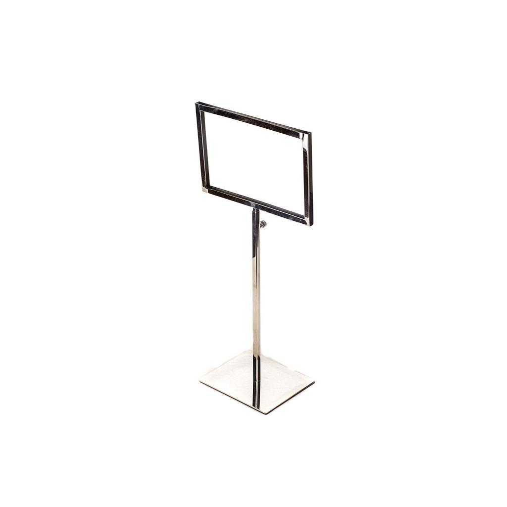 A5 Chrome Adjustable Poster Holder