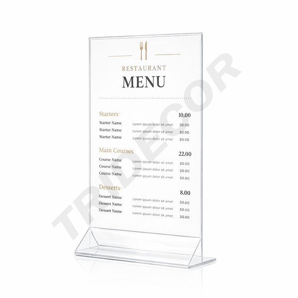 亚克力海报架 A4 33X21X7cm