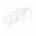 Acrylic Display Stand in C Shape in 4 Heights