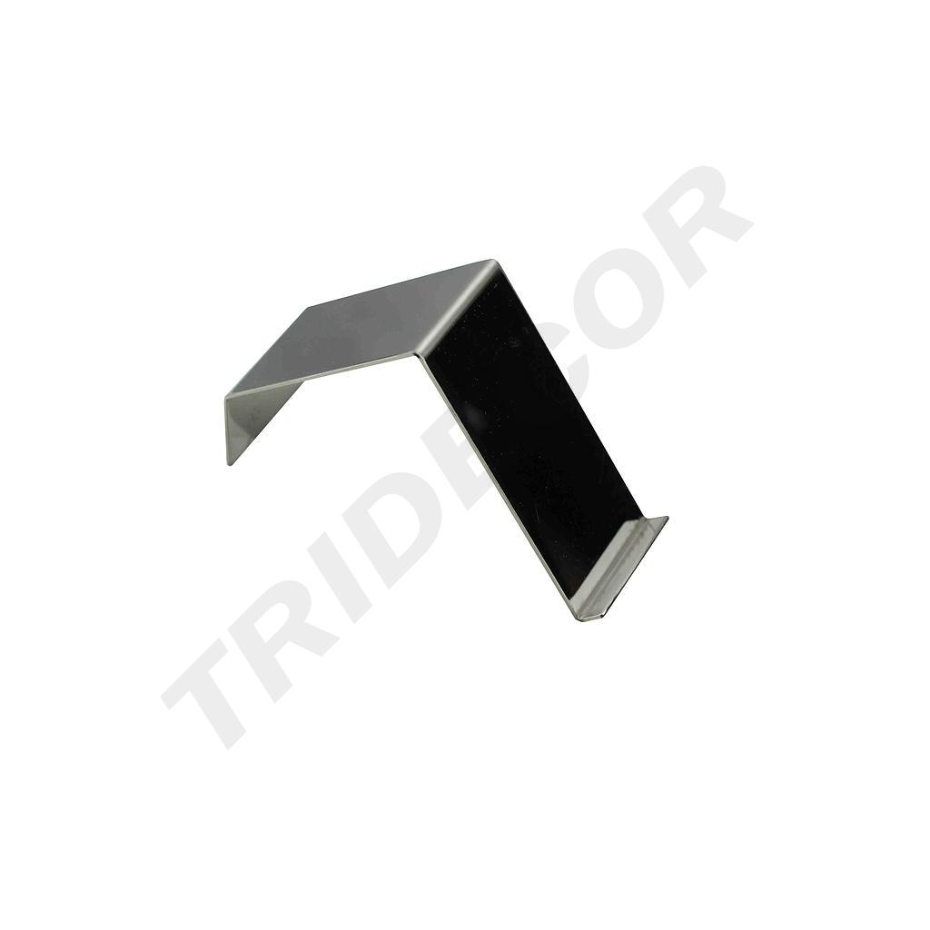 Suport de afișare din metal cromat 13X5X7,5cm