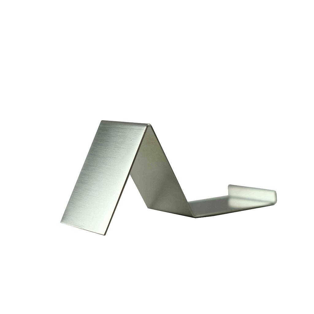 Matte Steel Display Stand 17X5X6.5cm