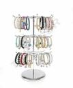 Jewelry Display Stand with 3 Rotating Crowns