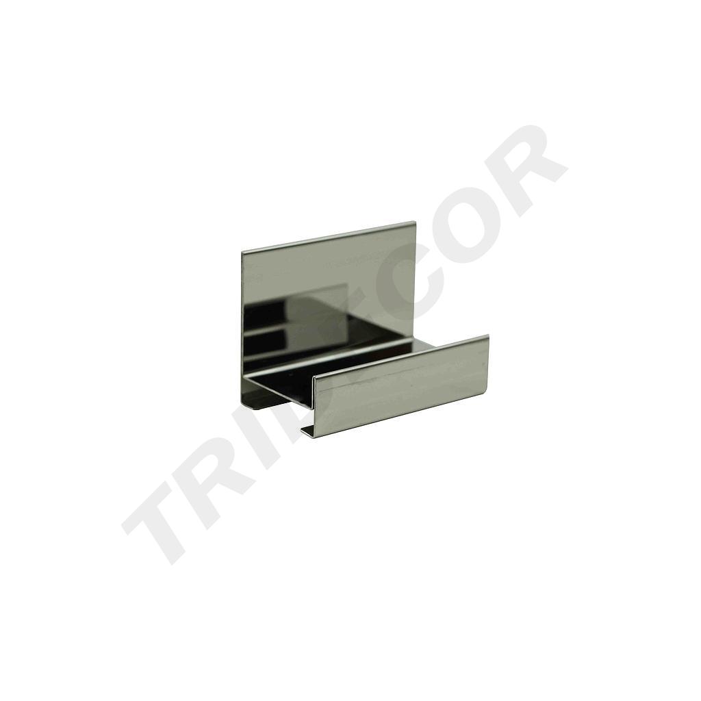 Kleiner verchromter Stahldisplayständer