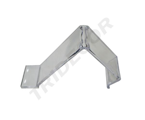 Espositore trasparente in metacrilato per calzature 17X9X4cm