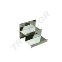 Chromed Steel Ladder Display Stand 2 Heights 12X10X11cm