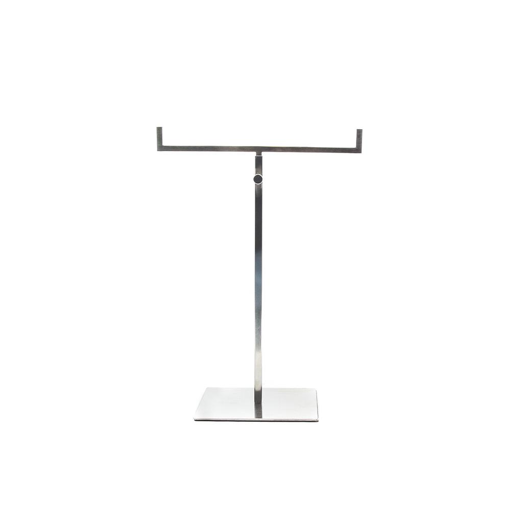 Double Stainless Steel Bag Display Stand