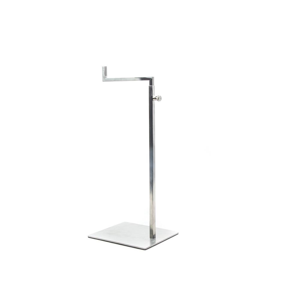 L Shape Matte Steel Bag Display Stand