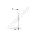 L Shape Matte Steel Bag Display Stand