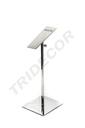 Rectangular and Adjustable Shoe Display Stand for Stores