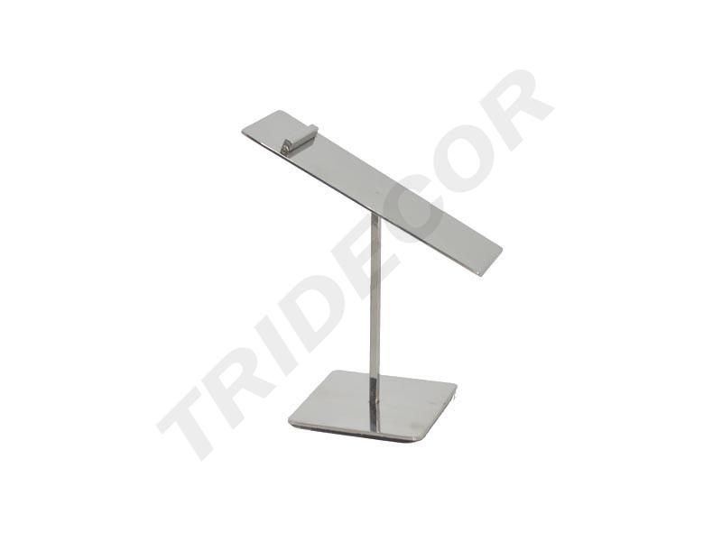 鞋架长方形带底座 Expositor de Acero Inox para Zapato Inclinado