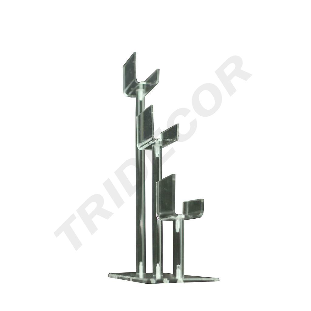 Acryl-Display für Geldbörsen und Brieftaschen, 3 Höhen