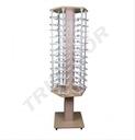 Wooden Glasses Display Stand 72 Pairs