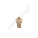 厚亚麻项链展示22.5X17X10 Expositor de Collares de Lino Grueso 22.5X17X10