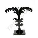 Black Acrylic Display Stand for Small Black Palm Tree Earrings