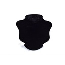 Grande espositore per collane in velluto nero