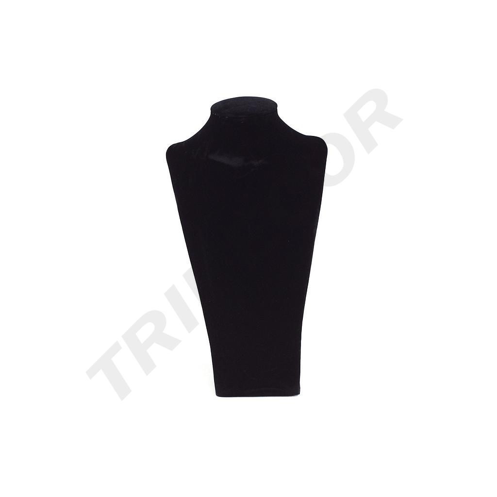 Expositor de Collares de Terciopelo Negro