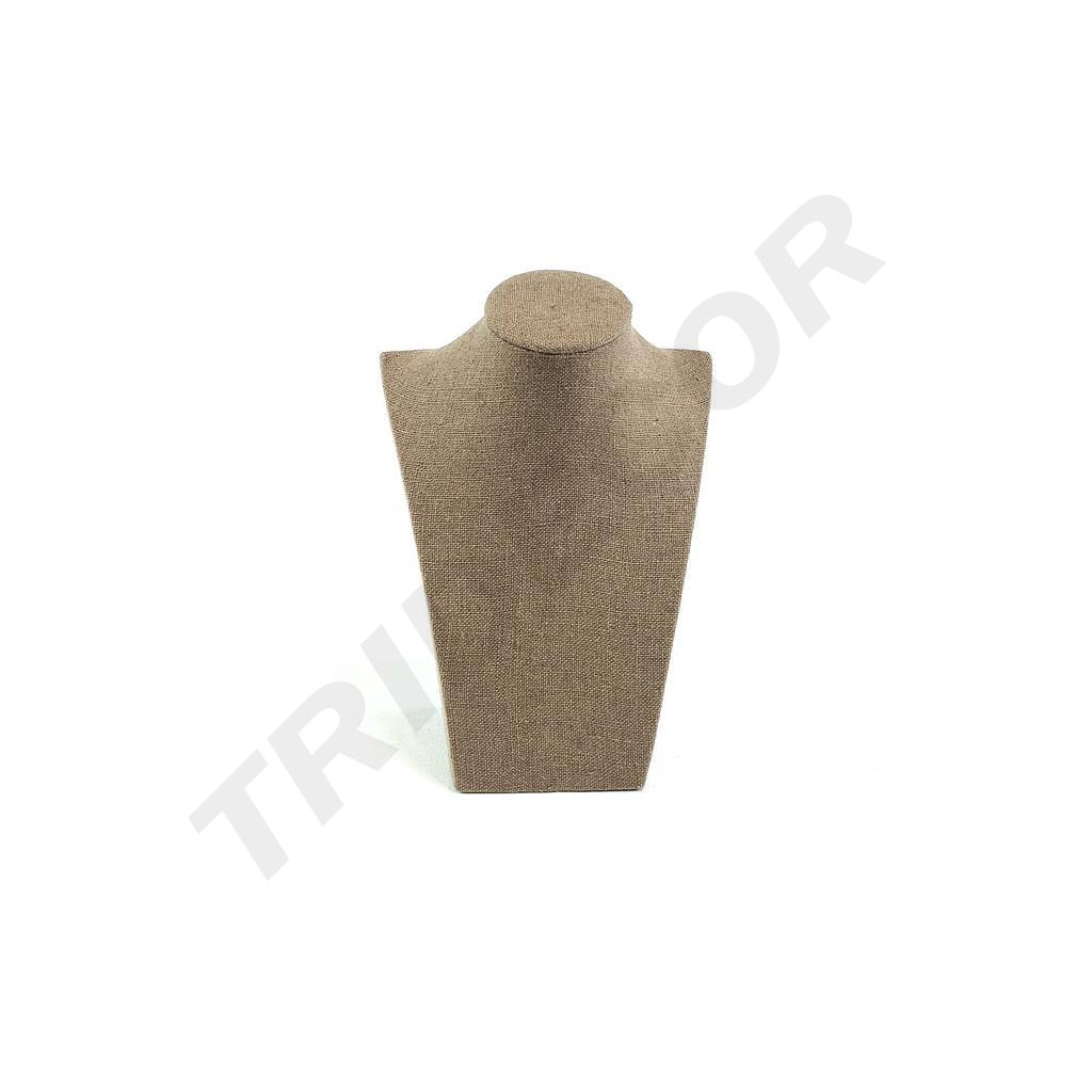 Expositor de Collares de Lino Marrón