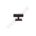 手镯展示T 棕色皮革 Expositor T de Pulseras Polipiel Marrón