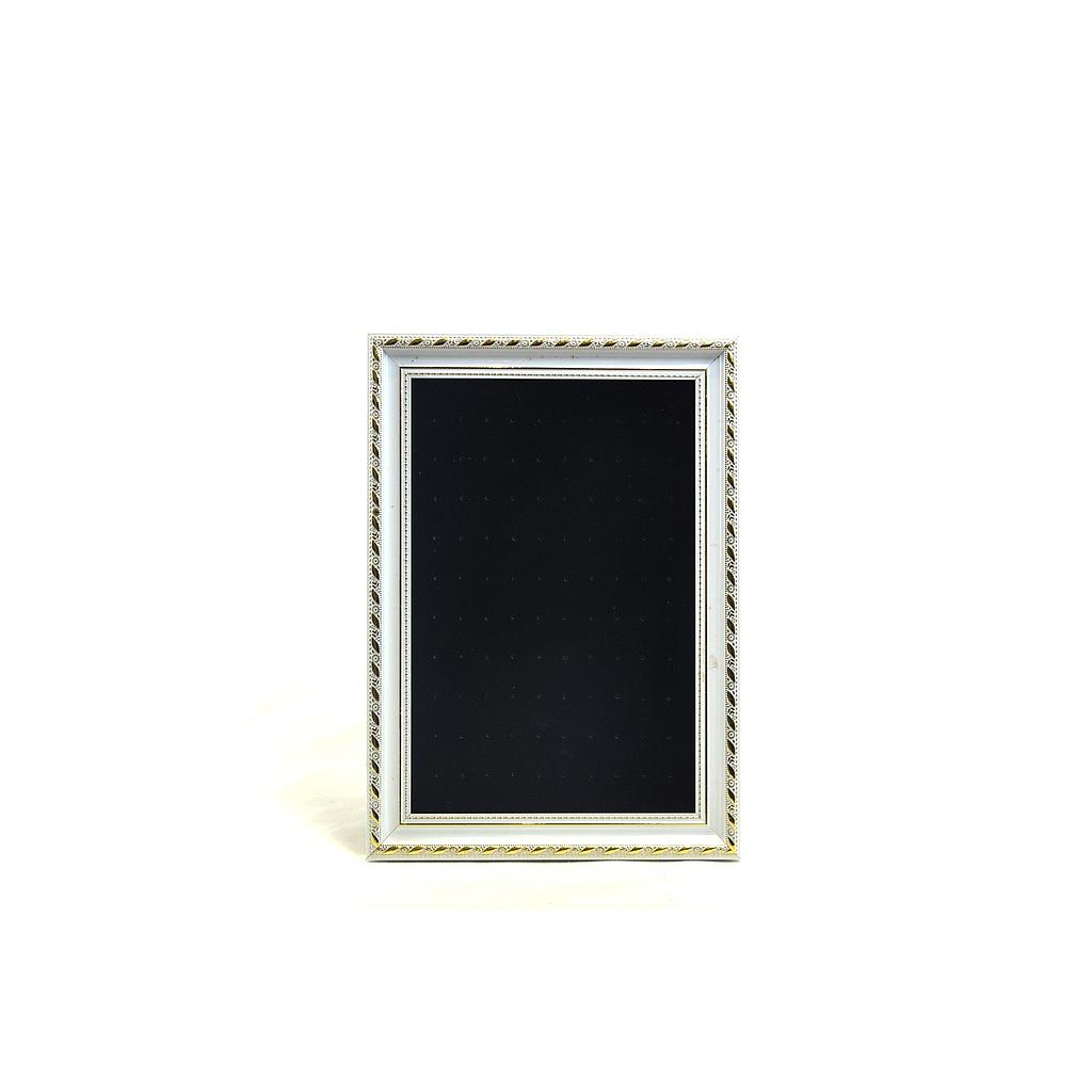 Cornice per orecchini in velluto nero 25X30cm