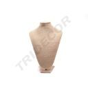 Expositor De Collar en Tela de Yute 23X16.5X10 Cm 90144