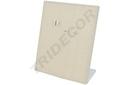 Ring Display “L” Shape Beige Linen Fabric