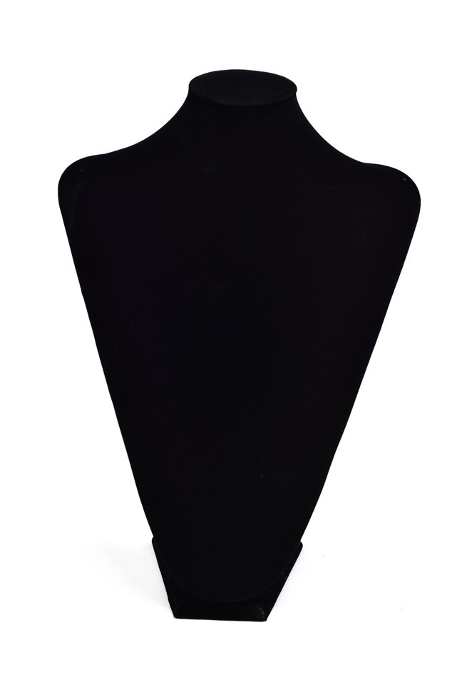 Expositor De Collar De Terciopelo Negro