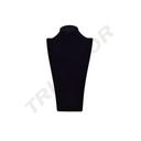 Expositor de Collar de Terciopelo Negro