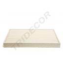Beige Leinen Ring Display Tablett 35X24X3 CM
