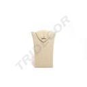 Beige Linen Jewelry Set Display Stand