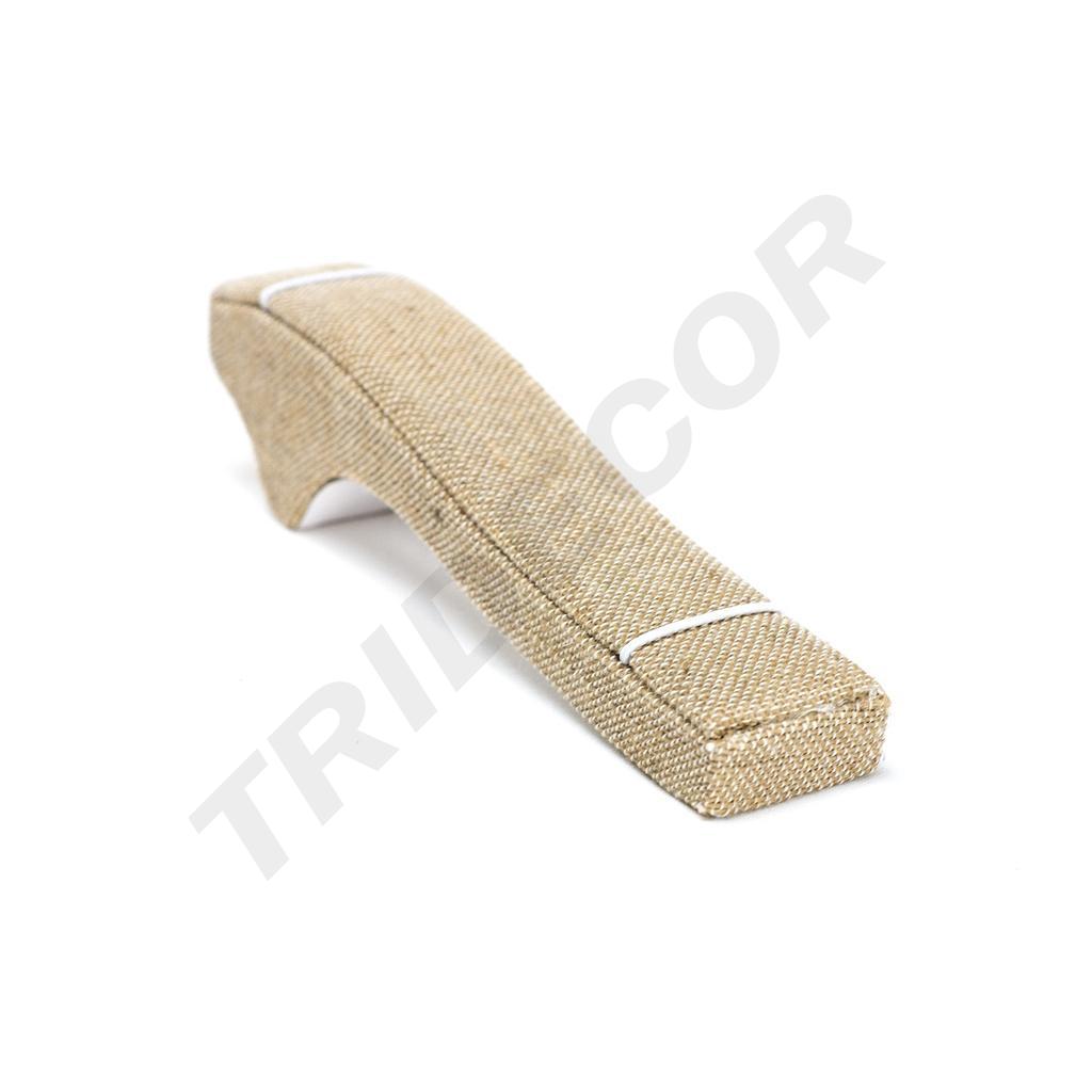 手链展示 厚亚麻面料 Expositor de Pulsera Tela Lino Grueso