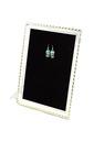 Cadre pour boucles d'oreilles en velours noir 30X40cm