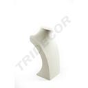 Espositore per collane in lino beige 40X24X15cm