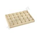 Leinenschmuck-Set Display Tablett 35x24x3 cm